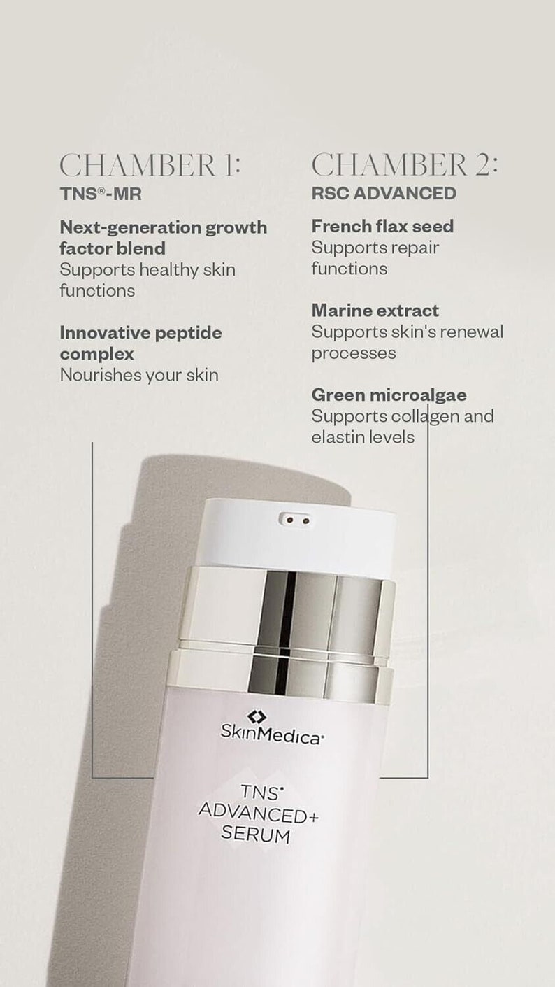 SkinMedica TNS Advanced Suero 1 oz 10/25 EXP imagen 8