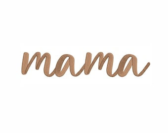 Mama Machine Embroidery Design. 8 Sizes. Gift For Mama Embroidery Design. Mama Life Trendy Embroidery Design.
