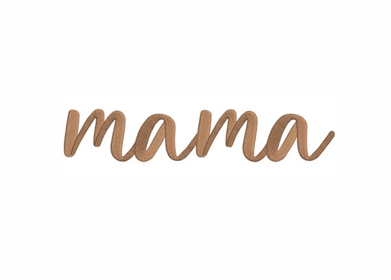 Mama Machine Embroidery Design. 8 Sizes. Gift For Mama Embroidery Design. Mama Life Trendy Embroidery Design.