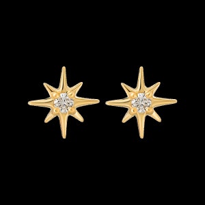 14K Solid Gold Moissanite Sunburst Push Pin Stud Earring Sunburst Cartilage Earring Sun Helix Stud Conch Earring Tragus Flat Back Earring20g