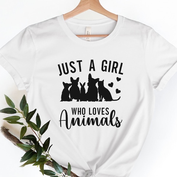 Animal Lover Tee Etsy