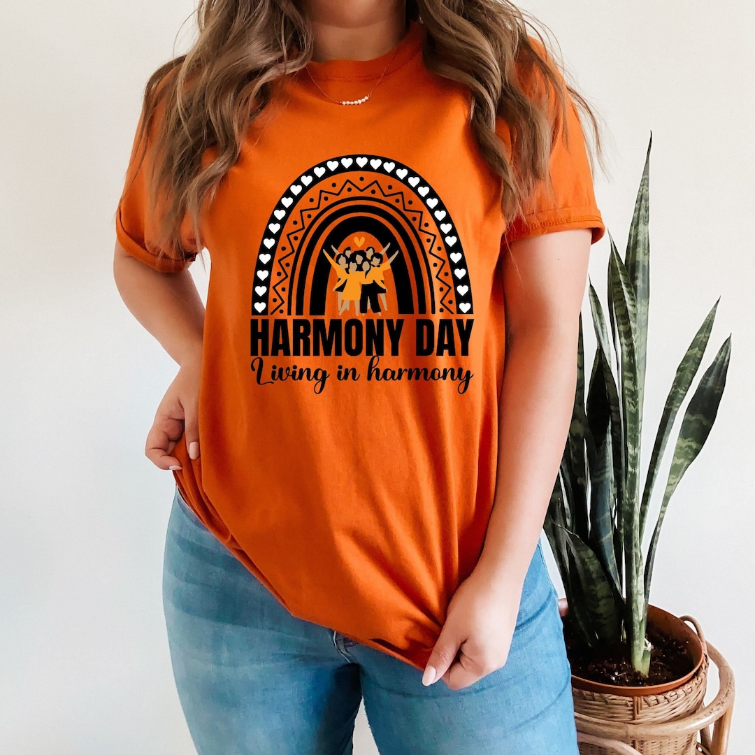 HARMONY Day Tshirt, Teacher Harmony Day Tshirt, Student Harmony Day T
