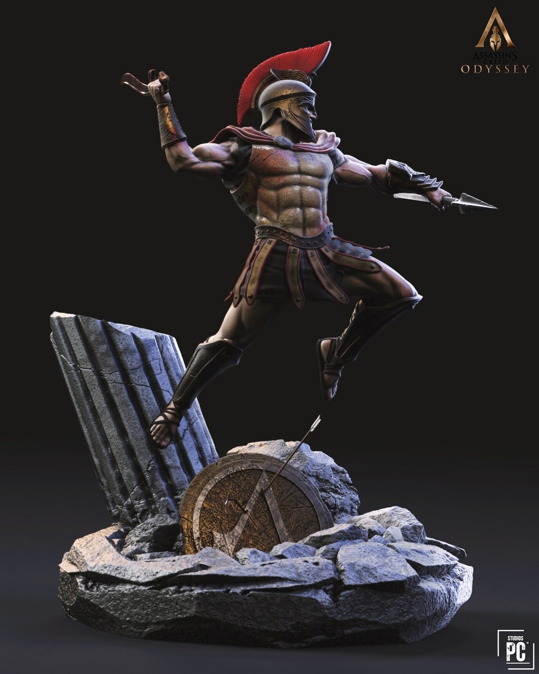 Assassins Creed Odyssey Alexios 3D Printer STL Files High - Etsy Canada