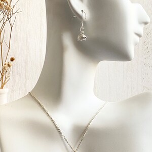 Sterling Silver Hedgehog Earrings, Hoglet Earrings, Animal Lover Gift, Gift for Her, Wildlife Gift, Nature Lover image 4