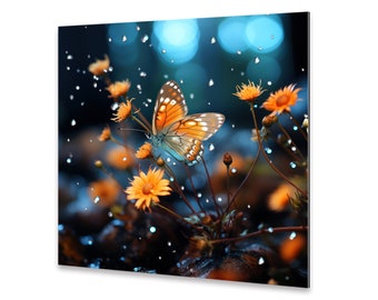 Butterfly Dance, meditation, relaxation, zen, zenitude, bedroom decoration, relaxation room, interior decoration, gift, rest, wall art, art