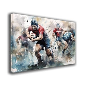 The Challengers | Rugby Stadium | Contemporary Rugby | Original Rugby Illustrations | Rugby Painters | Rugby Players | Sport