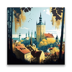 Medieval city | Medieval city | Ancient architecture | Ancient architecture | Old town | Illustration | Illustration