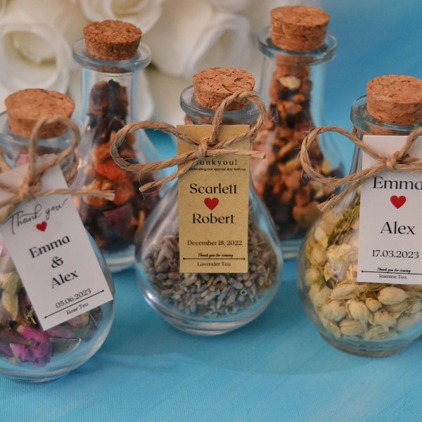 Tea Wedding Favors Etsy