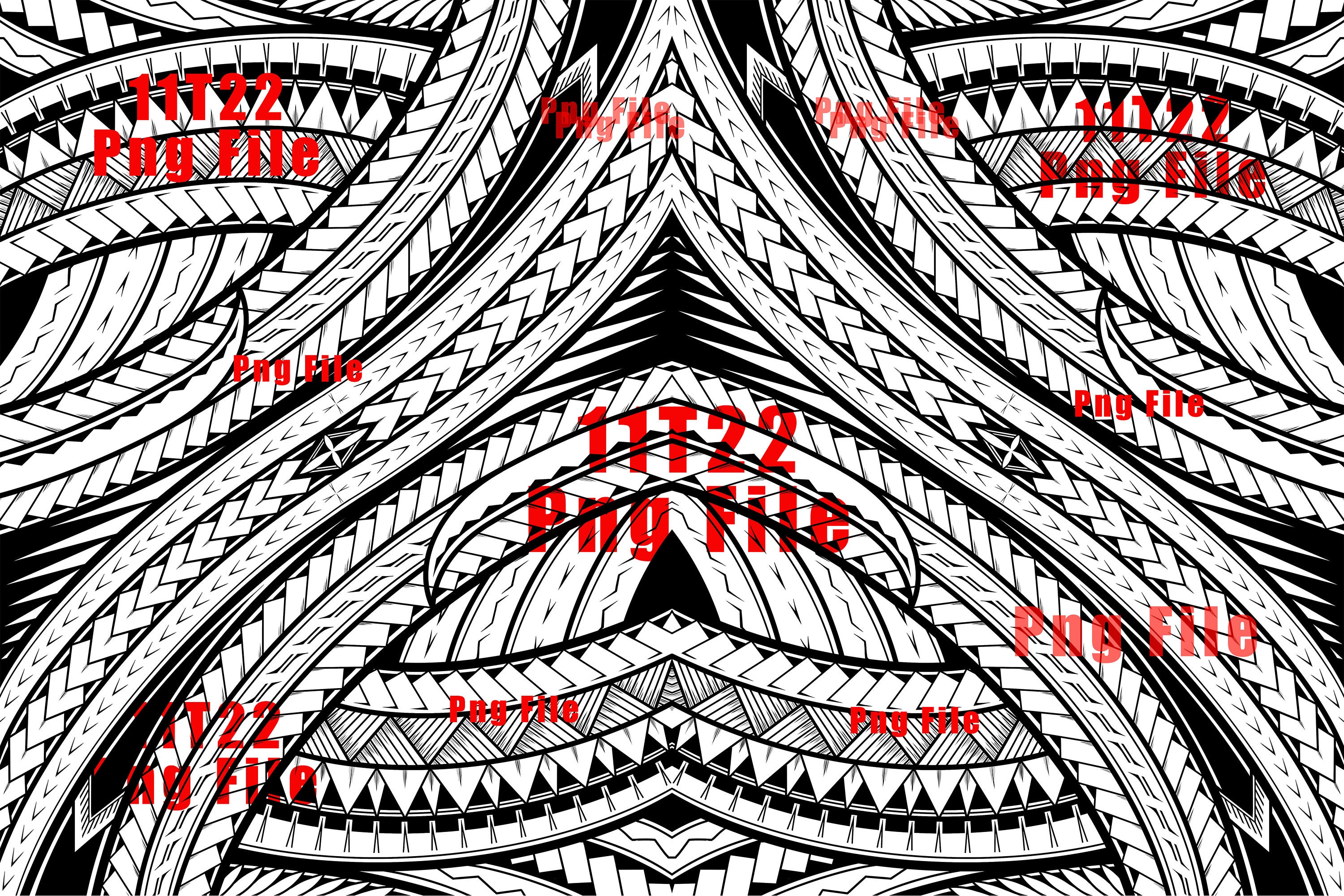 Polynesian Tribal Design - Etsy