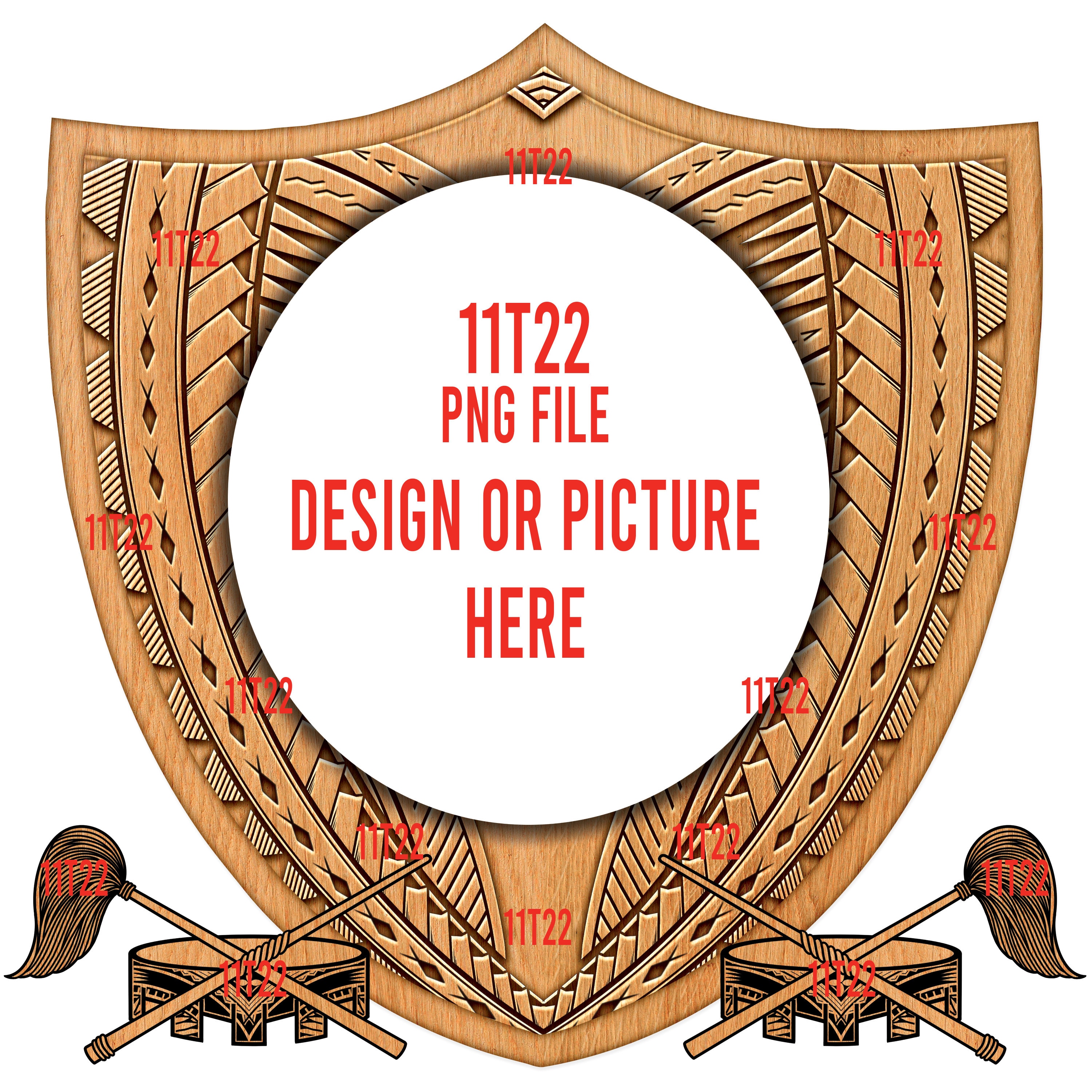 Tribes Frame Poly Tribal Picture Frame - Etsy