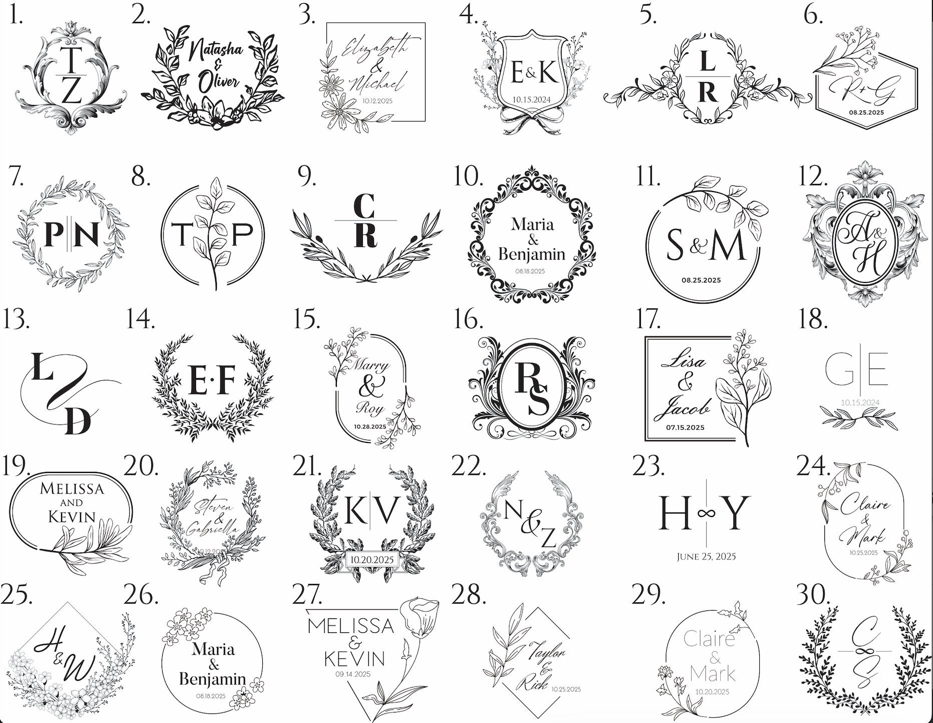 Deckled Edge RSVP Cards Foil Stamped QR Code Cards Deckled Etsy