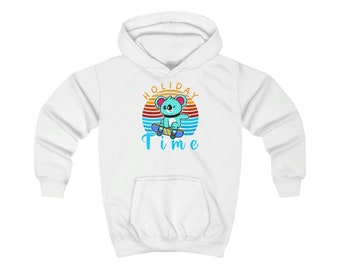 Holiday Time Kids Hoodie! Skateboard hooded sweatshirt