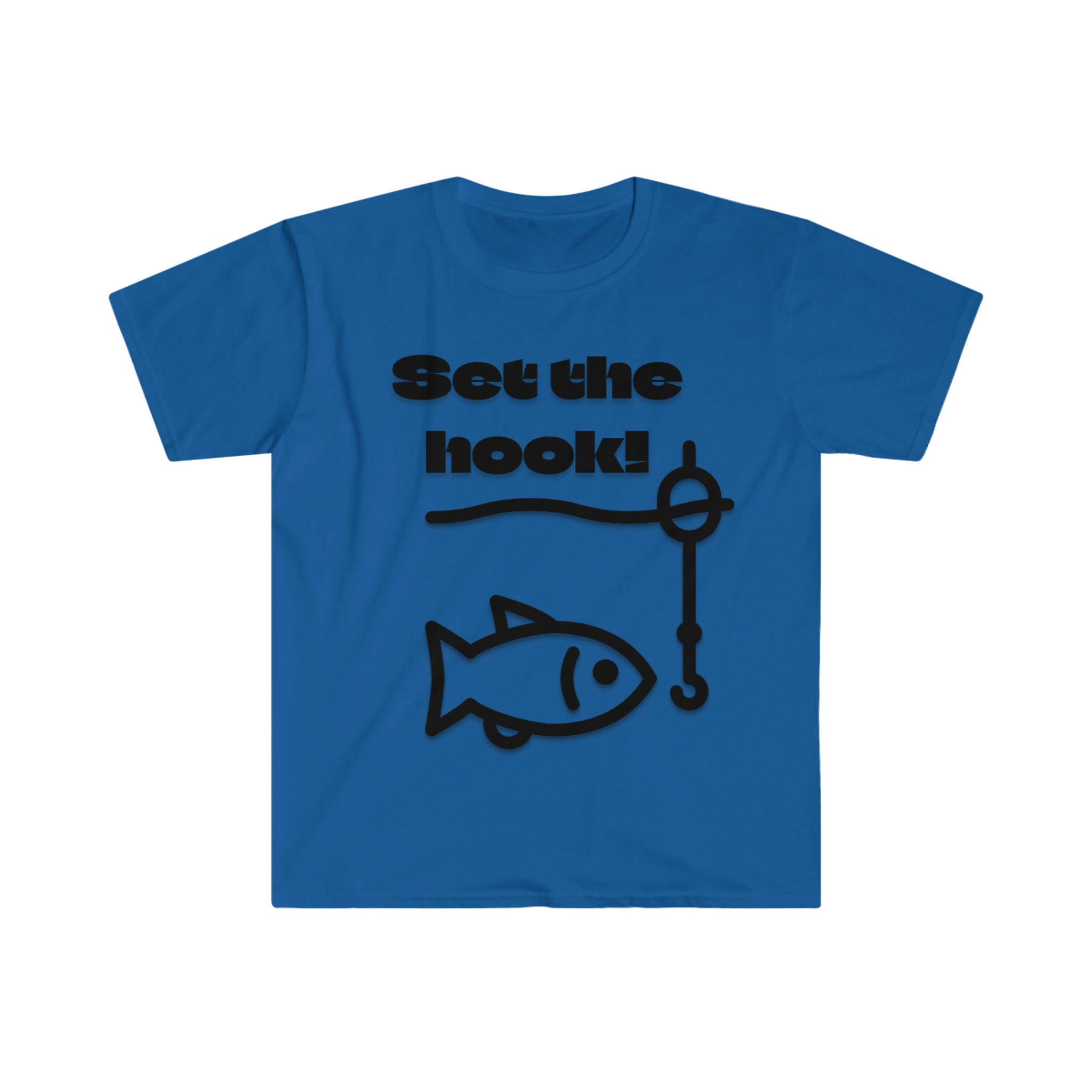Set the Hook Fishing Fish Angler Tshirt 