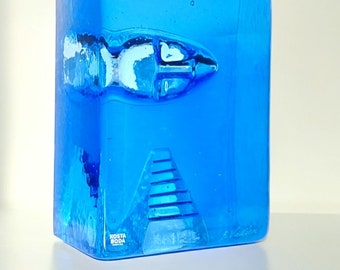 Escultura de vidrio de Kosta Boda 'Azur Stairs' de Bertil Vallien, artglass Suecia