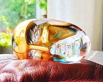 Kosta Boda, Bertil Vallien, 90003, Brain Head Glass Sculpture, 3