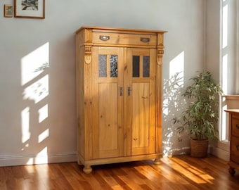 schönes restauriertes Weichholz Gründerzeit Vertiko von 1900 Jhd. "Antik-Lux"