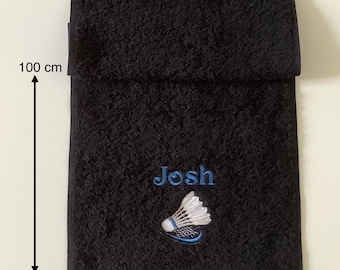 Personalised Badminton design sports/ sweat towel