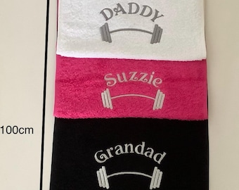 Personalised Gym/Sweat Towel