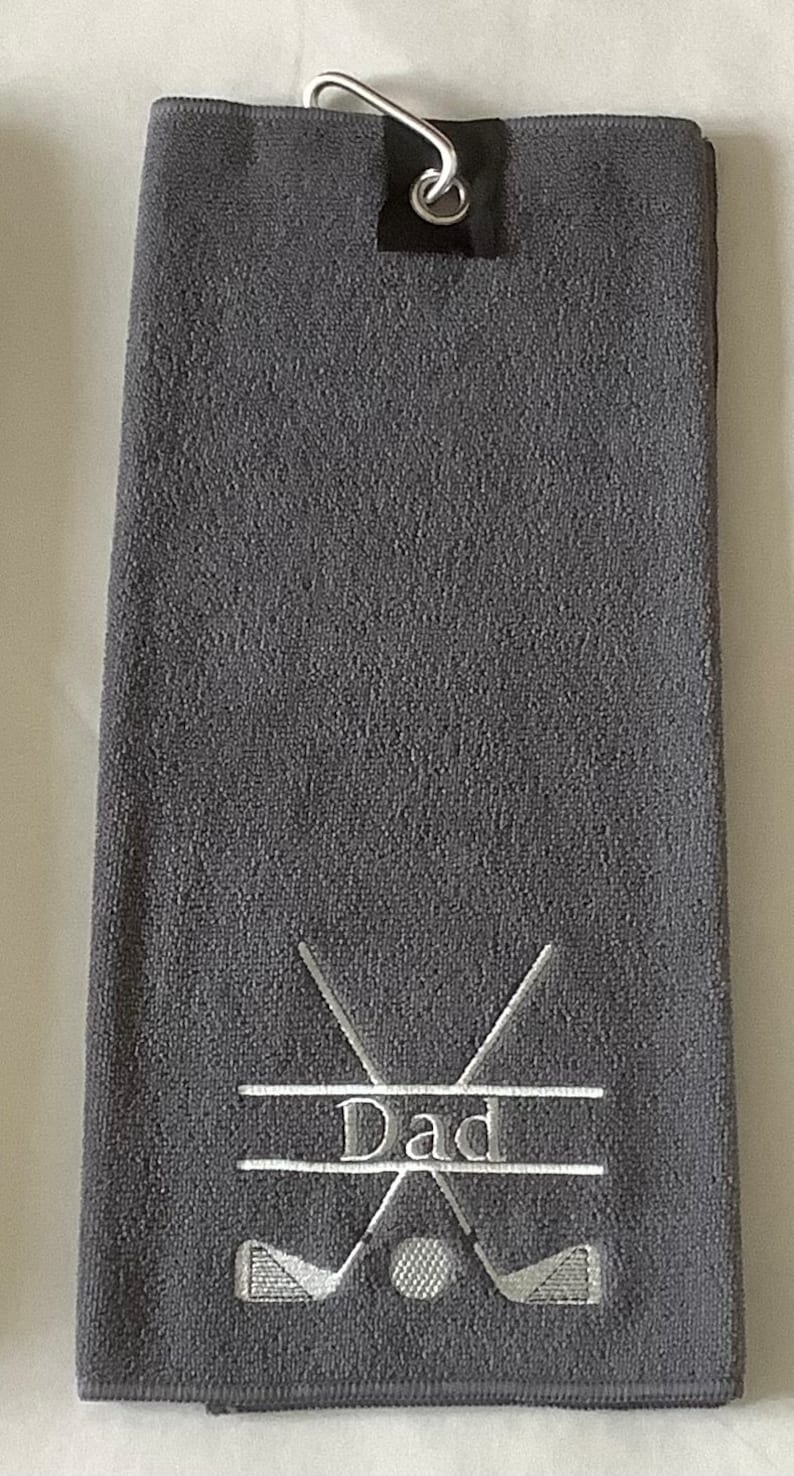 Personalised Microfibre Golf Club Design Towel Etsy UK