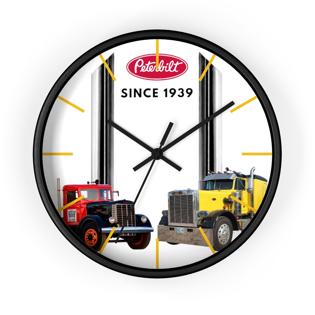 Peterbilt Clock Peterbilt Wall Clock - Etsy