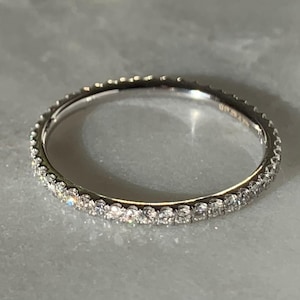 Full Diamond Eternity Ring