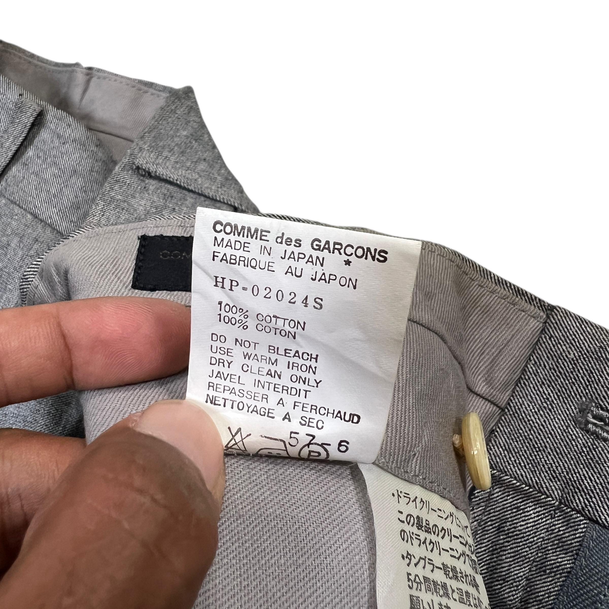 ヴィンテージ 80 年代 コム デ ギャルソン オム コットン パンツ