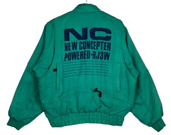 NC New Concepter Powered RJ3W Kadoya Racing Bomber Jacket