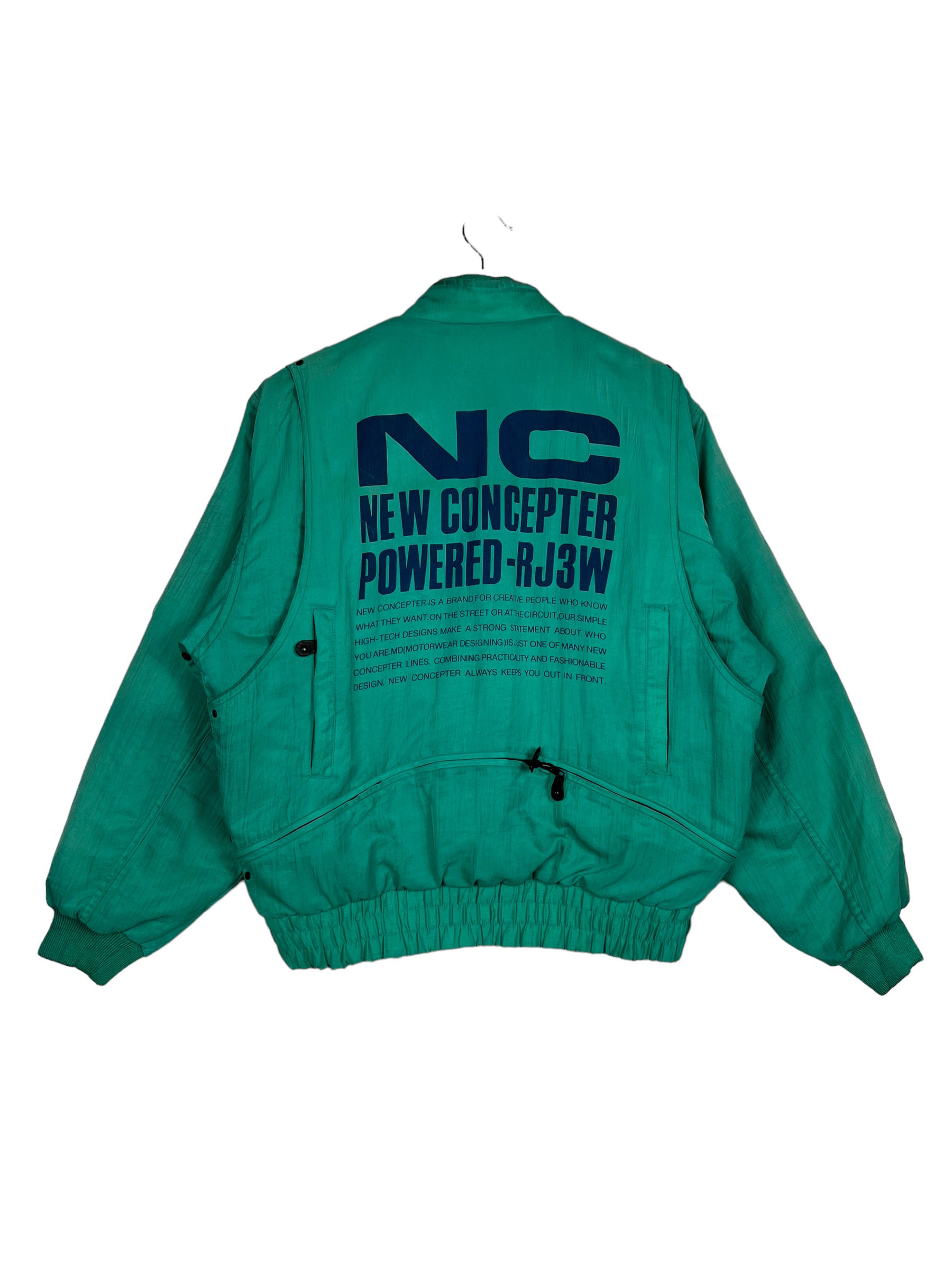80s KADOYA NEW CONCEPTER leather JKT