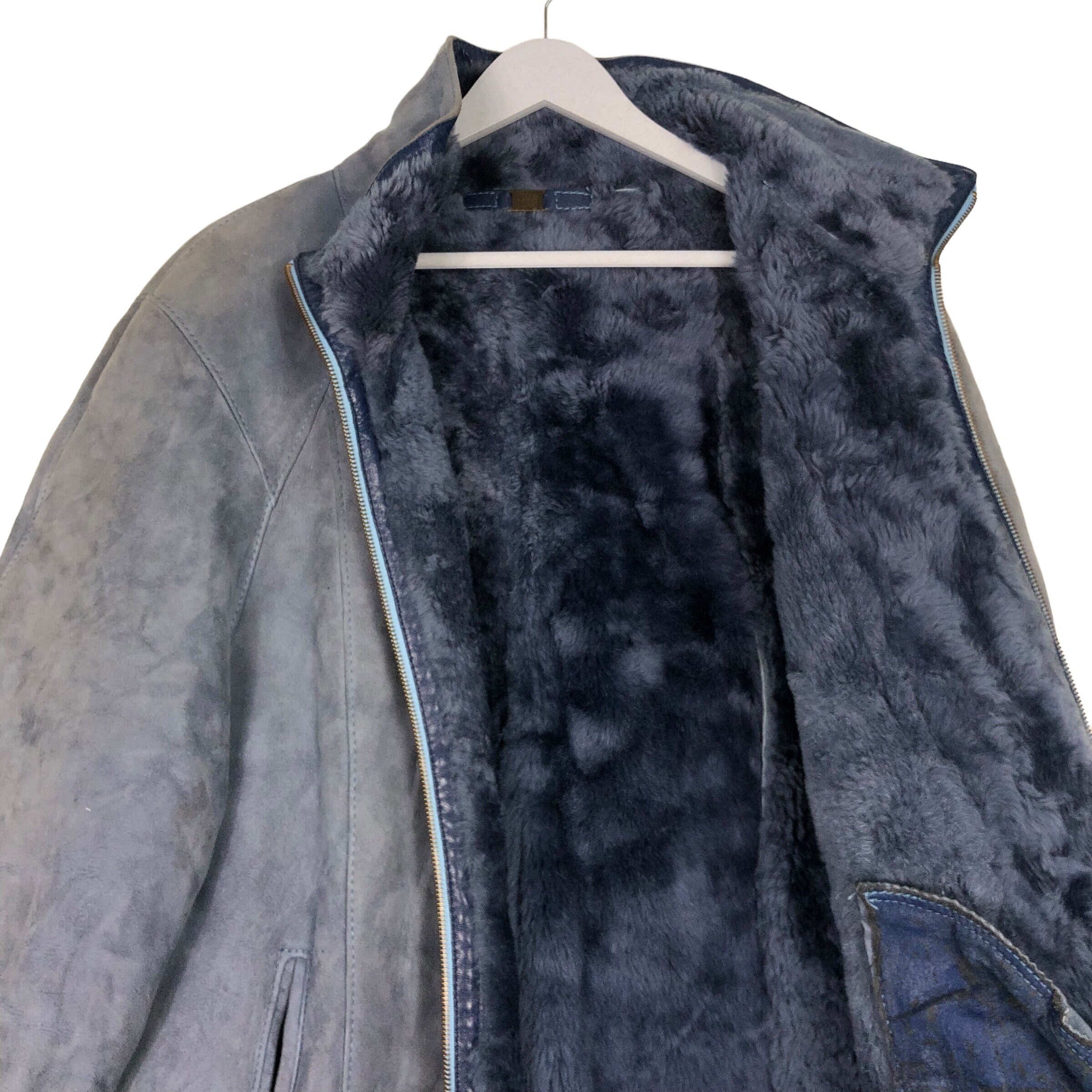ジャケット・アウター jekel paris lamb leather fur jacket Vintage Jaques Jekel Paris Leather Fur Liner Coat Made in France