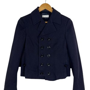 Dries Van Noten Double Breast Belt Jacket Made In slovenia Size 36