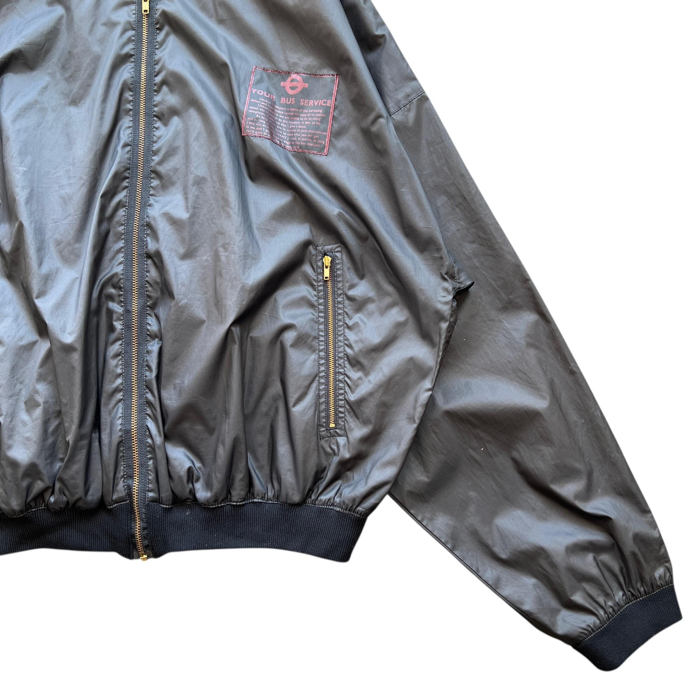 Rare Vintage Michiko Koshino London Nylon Light Bomber Jacket
