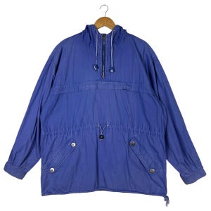 Vintage Gap Jacket Sporting Life Hood Full Zip Cotton 90's