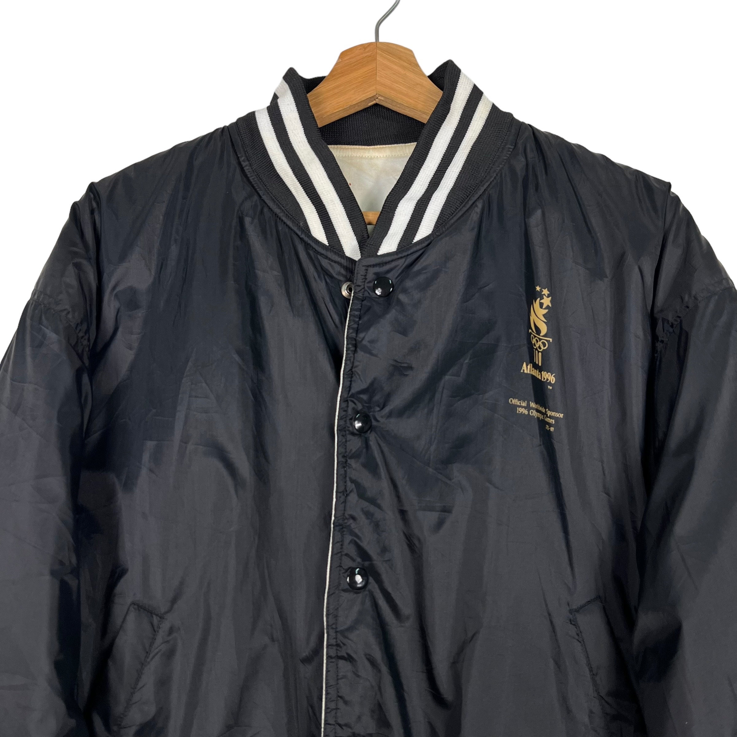 Vintage 1996 Olympic Atlanta Panasonic Reversible Bomber Jacket - Etsy