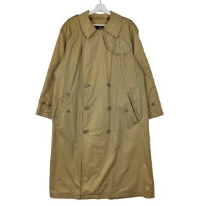 Vintage Dunhil Double Breast With Belt Trench Coat Afred Dunhill Trench Coat Made In Italy Size Medium