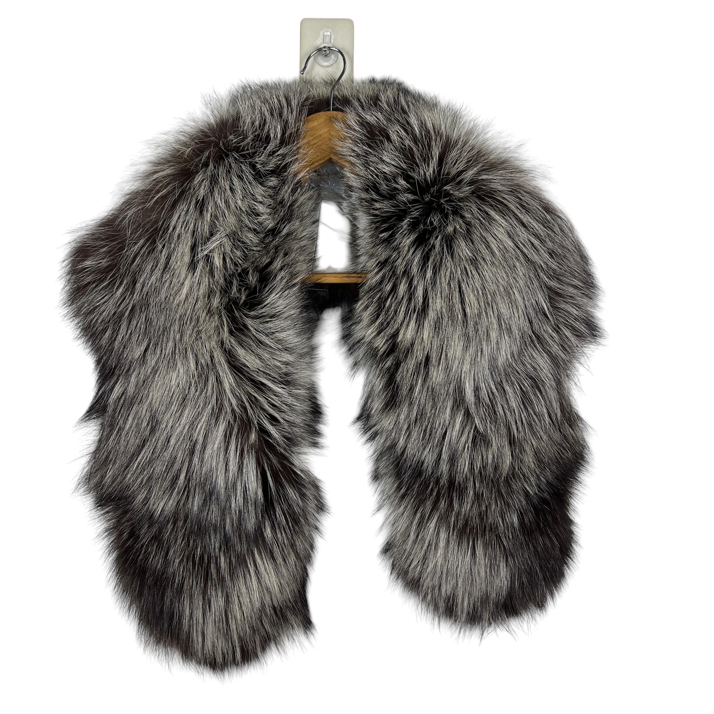 Rare Saga Fox Trim Besatz Garniture Collar Shoulder Scarf Wraps