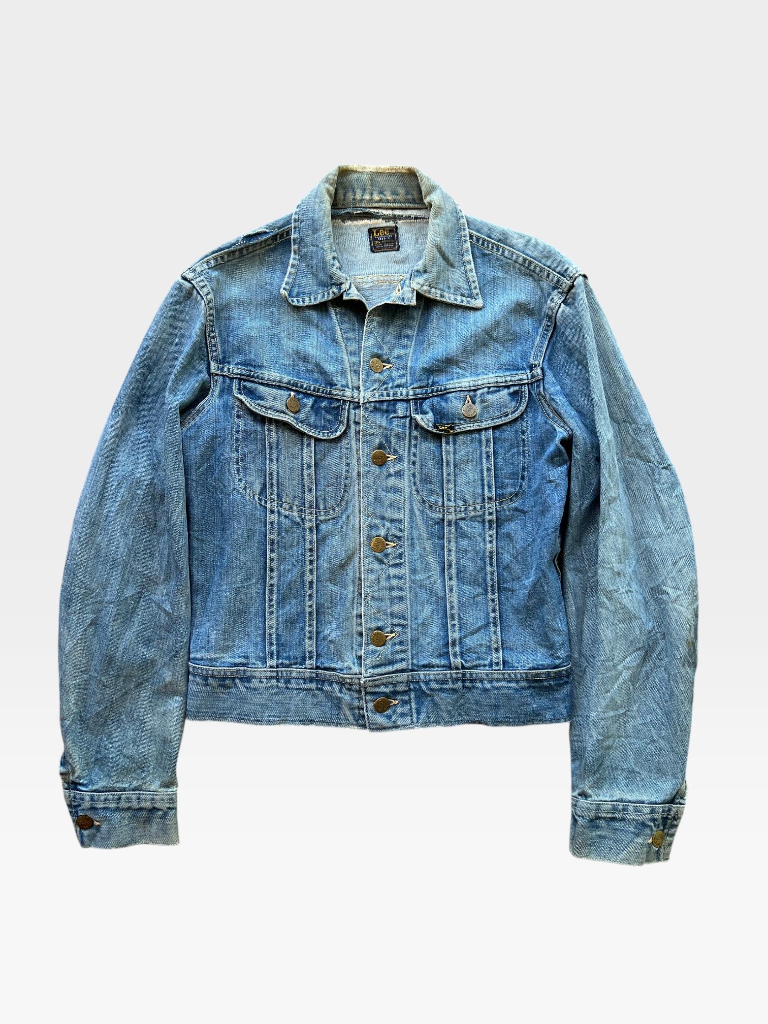 60s Vintage Lee Riders Trucker Jacket- Made in Usa - Size 36 - Etsy