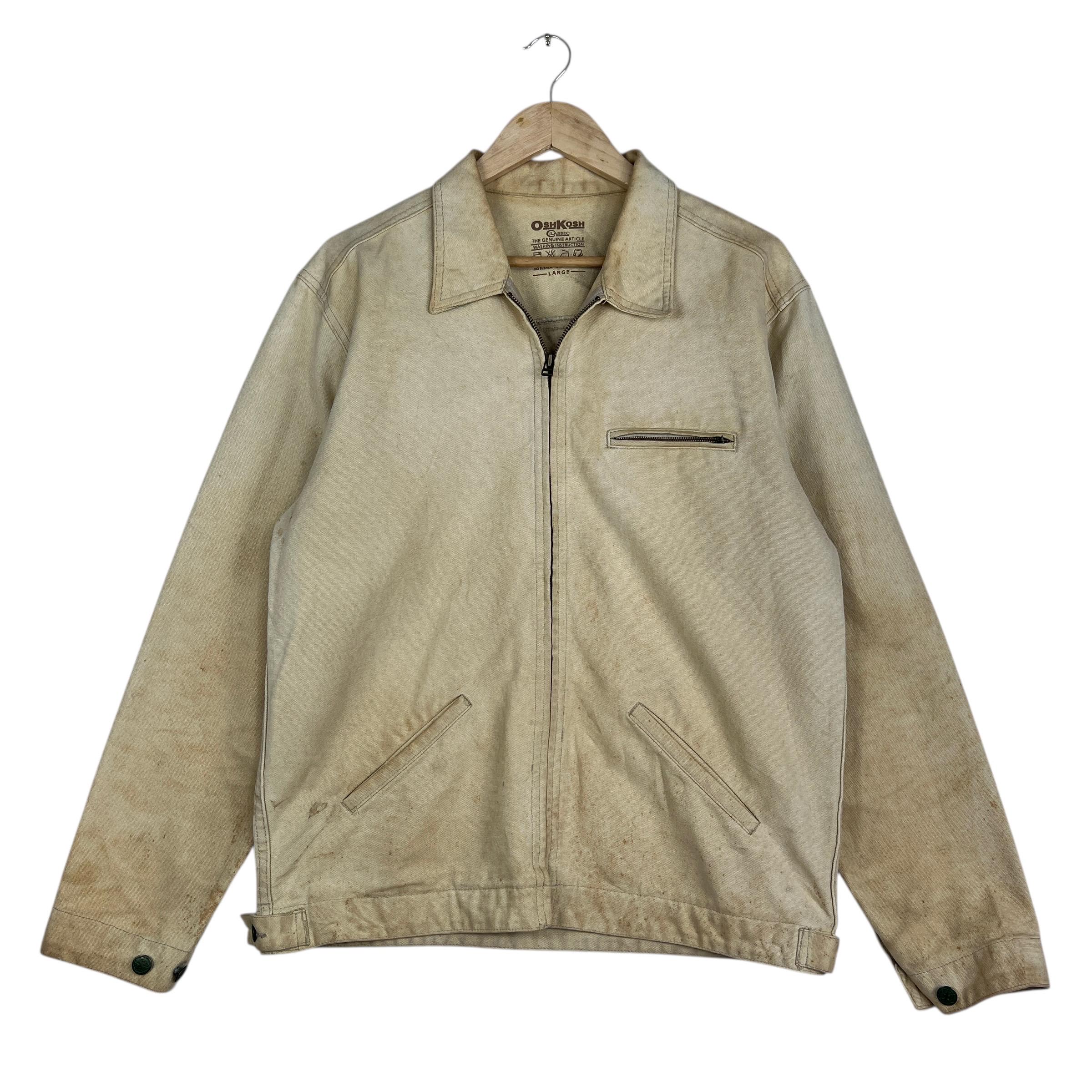 ジャケット・アウター 90s Oshkosh ombre check wool chore coat Vintage Oshkosh B'gosh Denim Chore Workers Jacket - Etsy UK