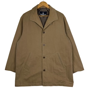 Vintage Aquascutum Of London Moleskin Coat Jacket Made In Japan Market Size L