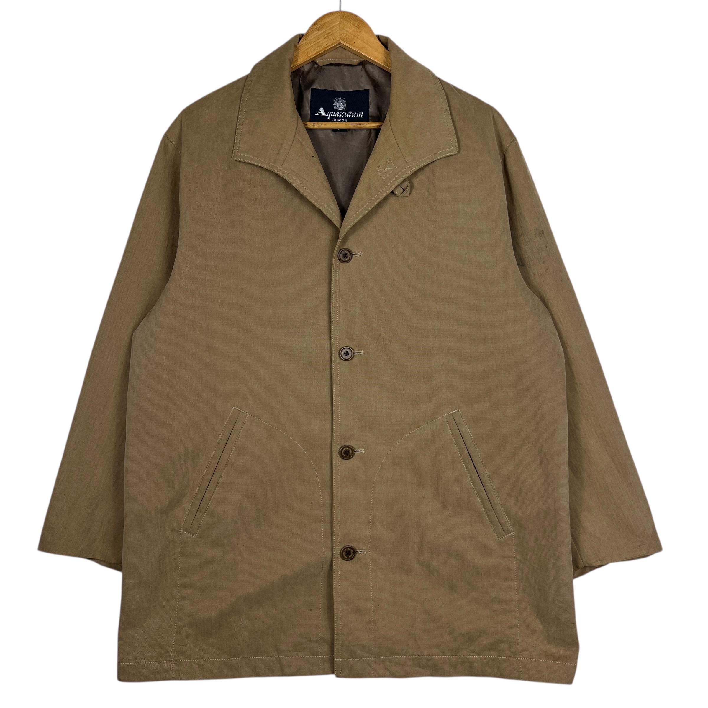 AQUASCUTUM GORGEOUS VINTAGE TWEED WOOL A-LINE DRESS COAT