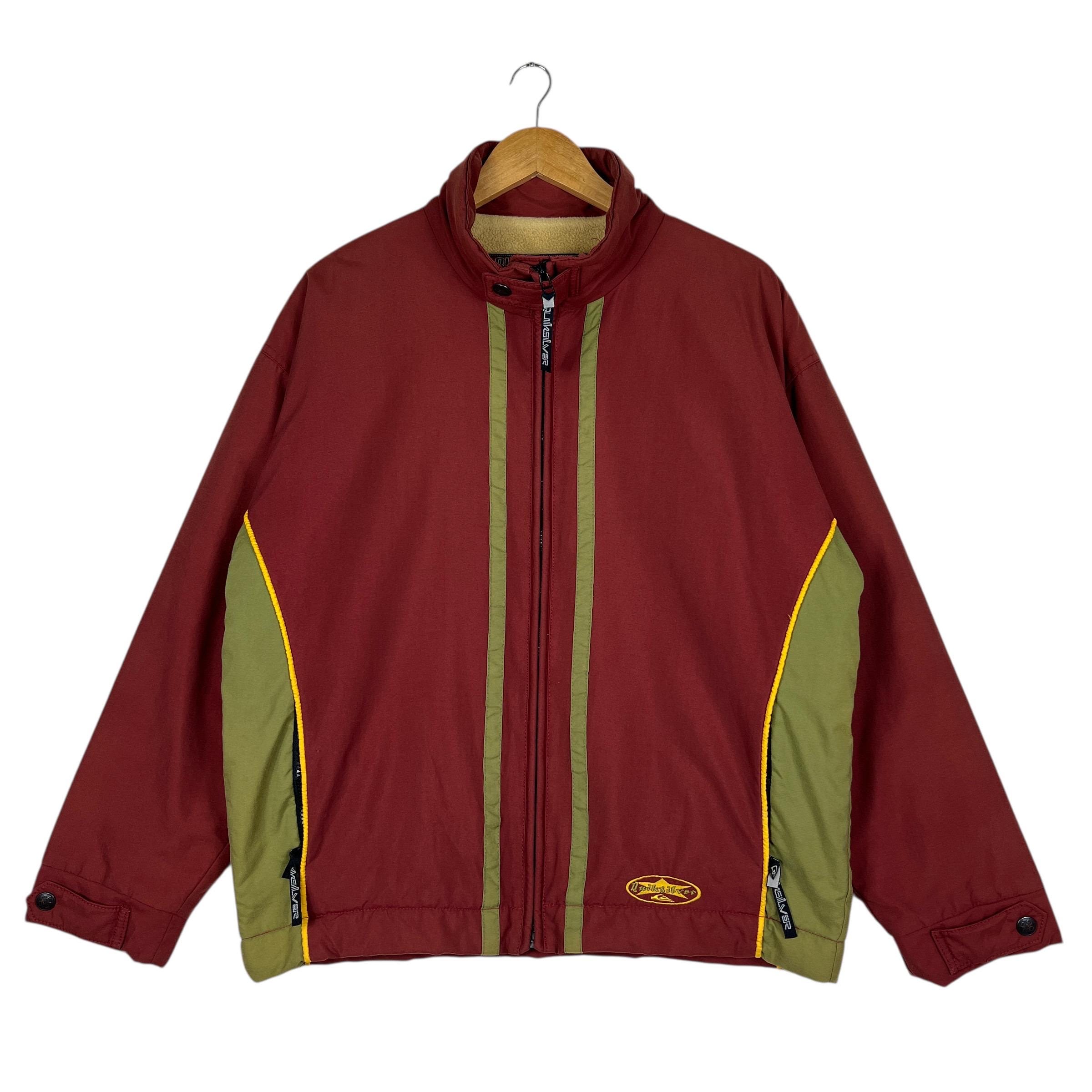 Quiksilver(USA)ビンテージナイロンスノーパーカ 90s Vintage Quiksilver Snow Performance Jacket Made in Japan