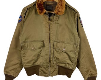 ジャケット・アウター us army airforces B-15 flight jacket 40s B 15 Flight Jacket In Original Ww2 Collectible Us Uniforms
