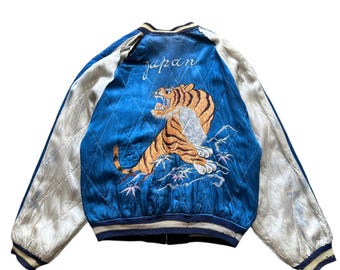 【希少】90's OLD・SOUVENIR JACKET vintage Japanese souvenir jacket – 86 Vintage