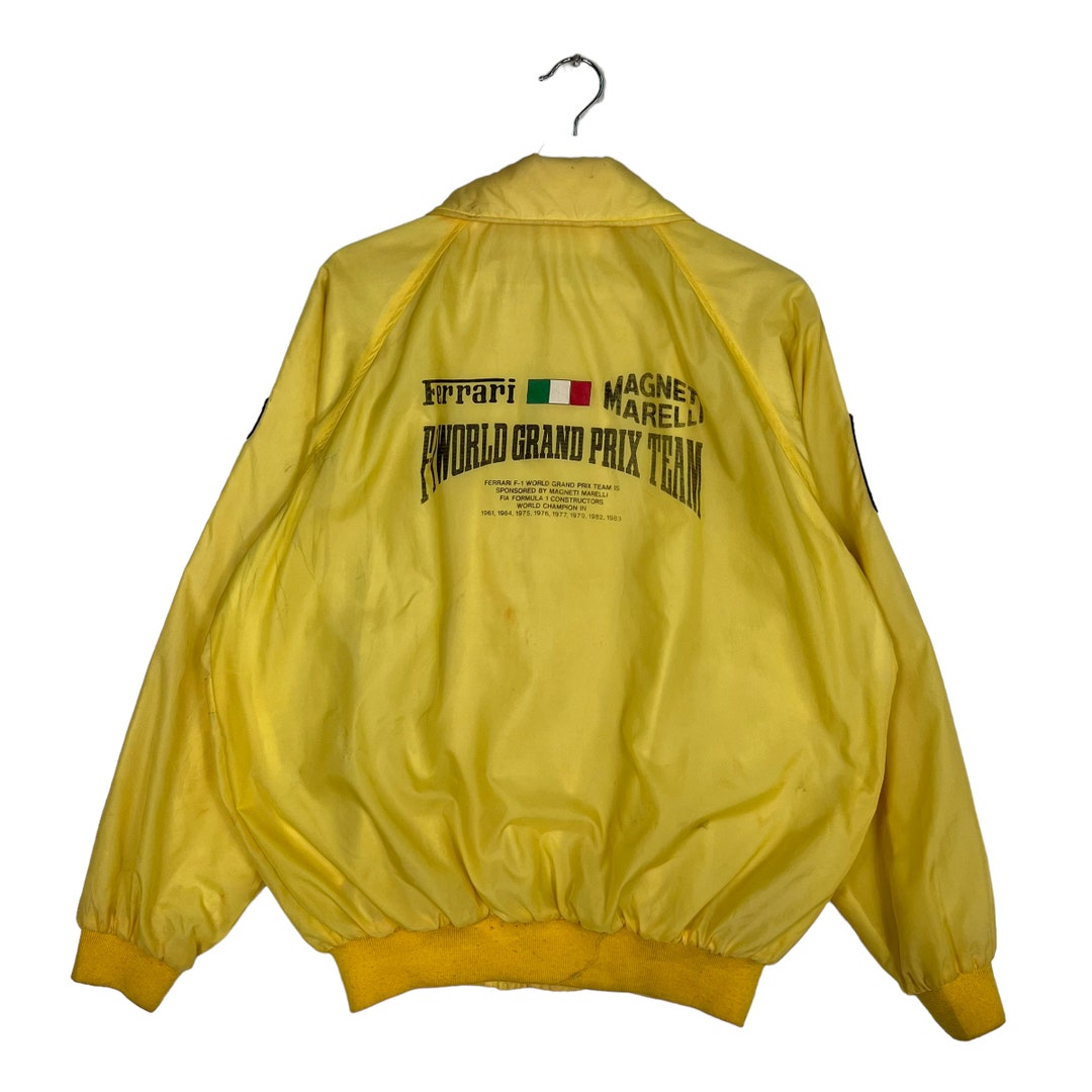 archive Ferrari イエロー ボストンバッグ 00s y2k archive Ferrari イエロー ボストンバッグ 00s y2k