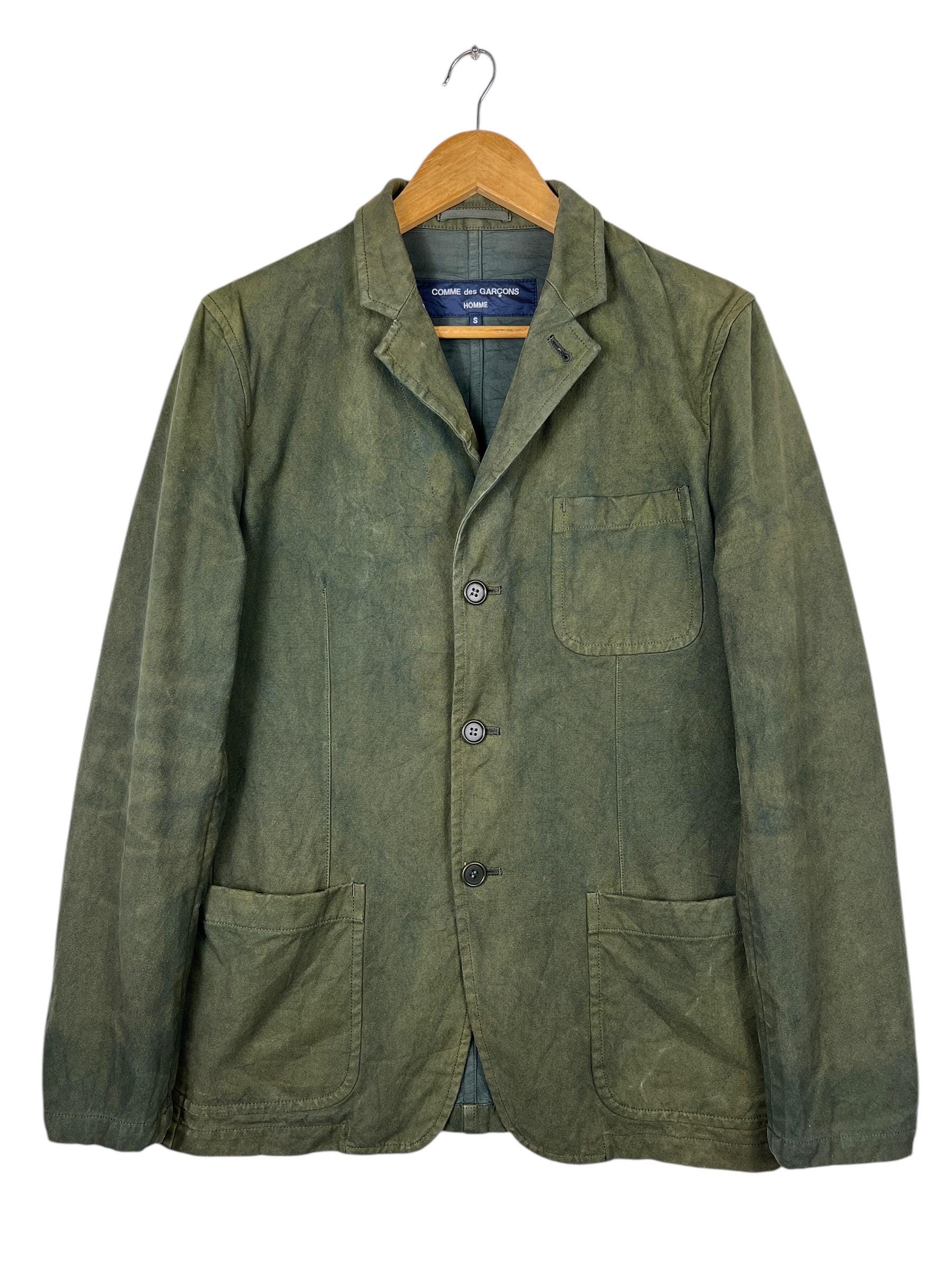 Vintage Ad 2004 Comme Des Garcons Homme Chore Jacket Made in