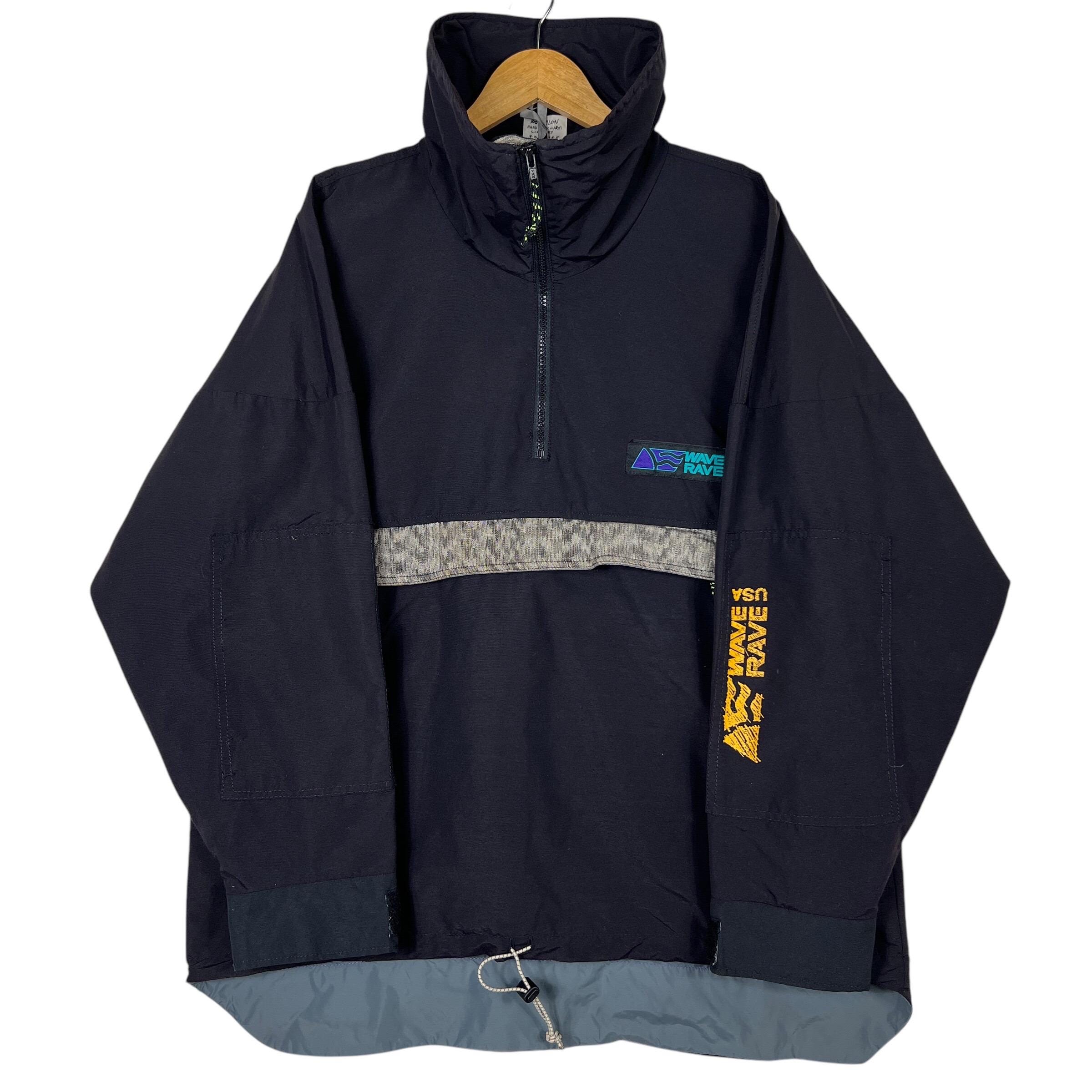 90s Vintage Wave Rave Usa Snowboard Eco Posse Anorak Jacket