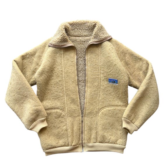 Archives Rare Vintage 70s Patagonia Pile Jacket Made in Usa Size M