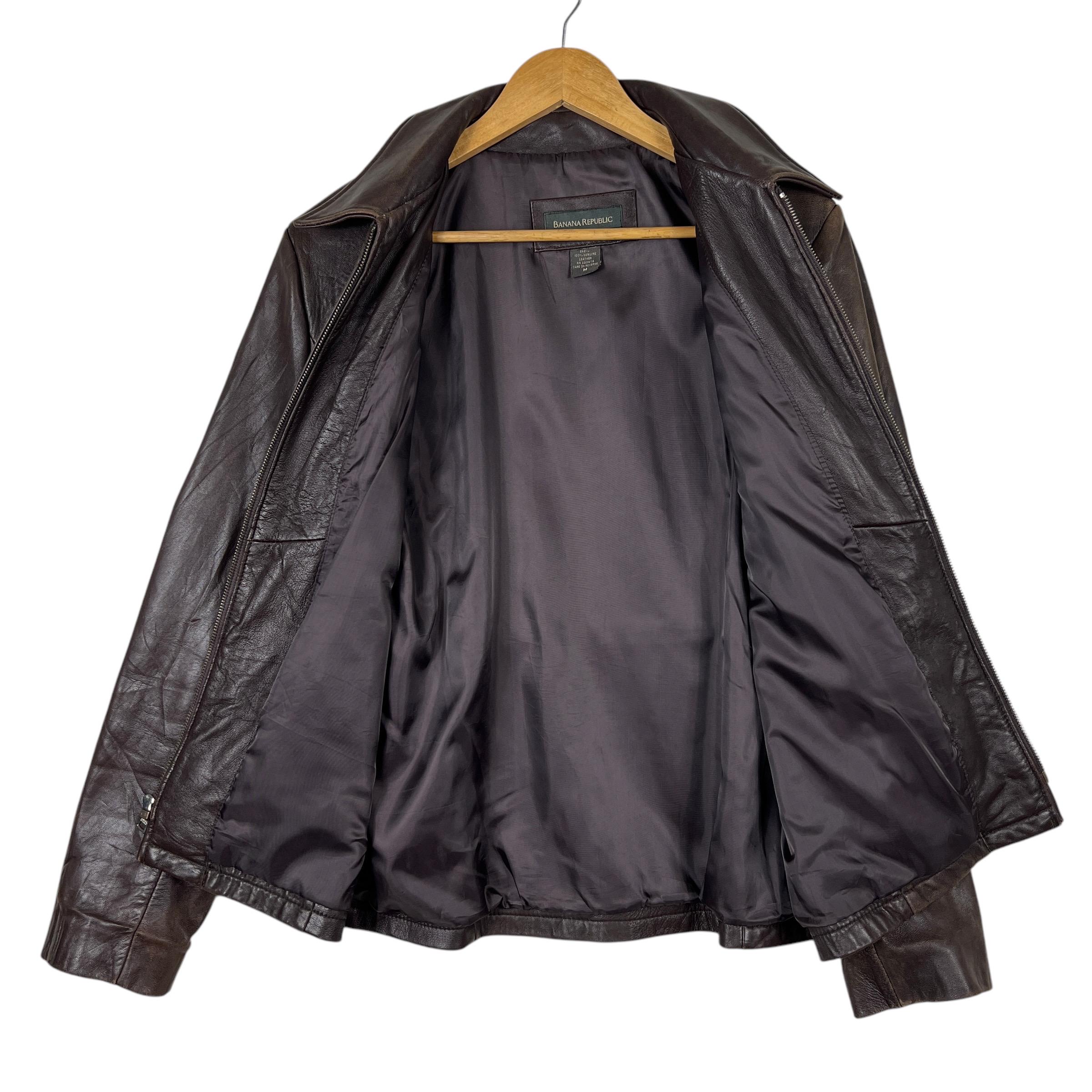 00s BANANA REPUBLIC 子牛レザー ジャケット M 楽天市場】バナナリパブリック レザー 中古の通販