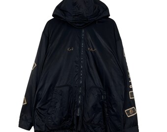 Karl Helmut Hooded Zip Up Parkas Made In Japan - Size L