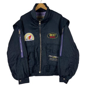 Rare Vintage Basic Rider style Bomber Jacket size M