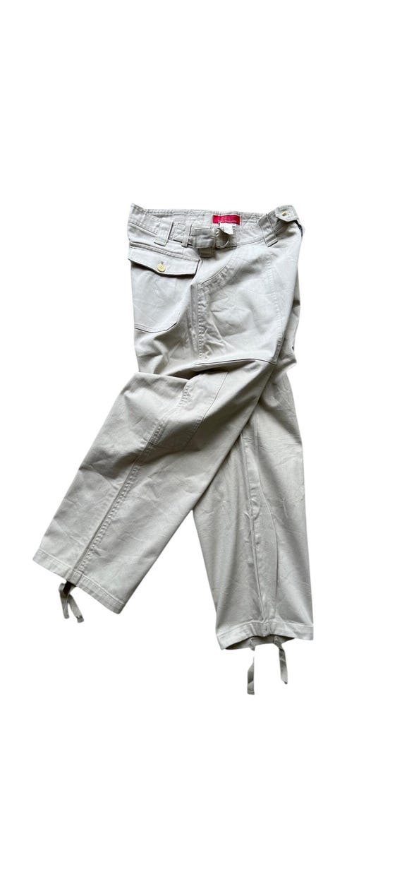 Yohji Yamamoto, Vintage Yohji Yamamoto Belted Trousers - Y's For Men, Made in Japan